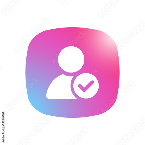 Verified User - Mobile App Icon