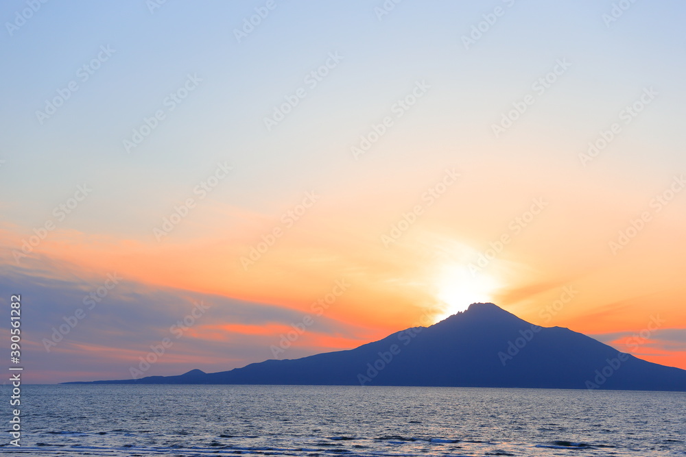 燃ゆる利尻山に沈む夕日がこの世のものとは思えないほどの絶景 vol.3