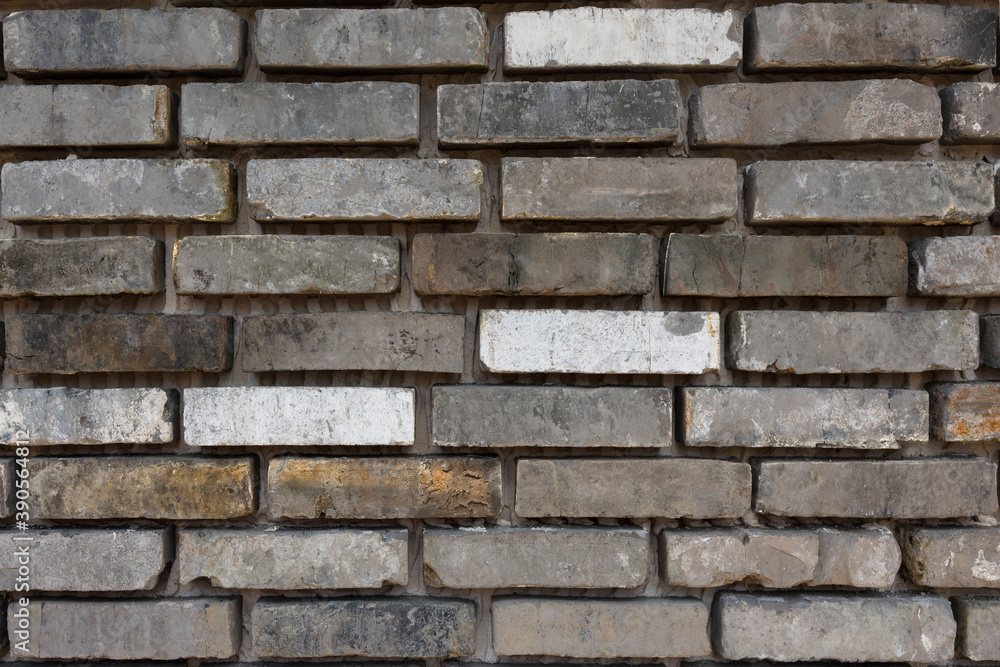 Facing bricks background Facing bricks background