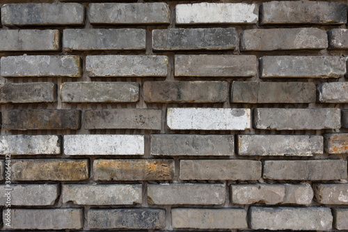 Facing bricks background