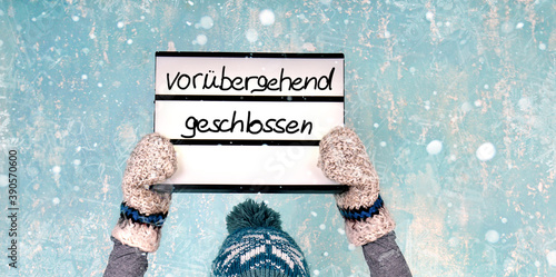 Vorübergehend geschlossen