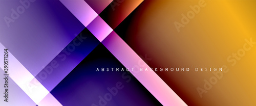 Fluid gradients with dynamic diagonal lines abstract background. Bright colors with dynamic light and shadow effects. Vector wallpaper or poster