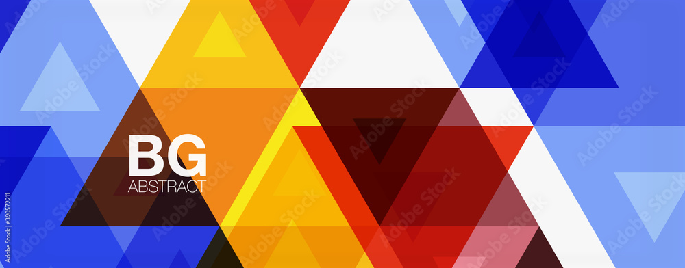 Mosaic triangle pattern abstract background for cover, banner, flyer and poster and other template Mosaic triangle pattern abstract background for cover, banner, flyer and poster and other template