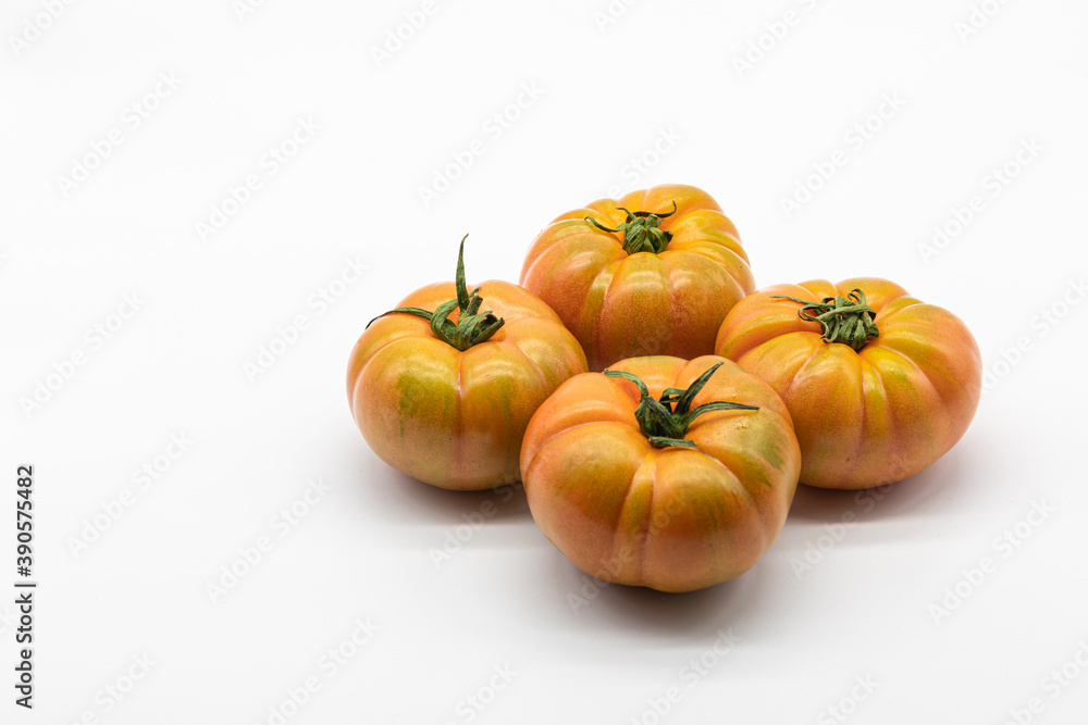 Salad tomato on a white background Salad tomato on a white background