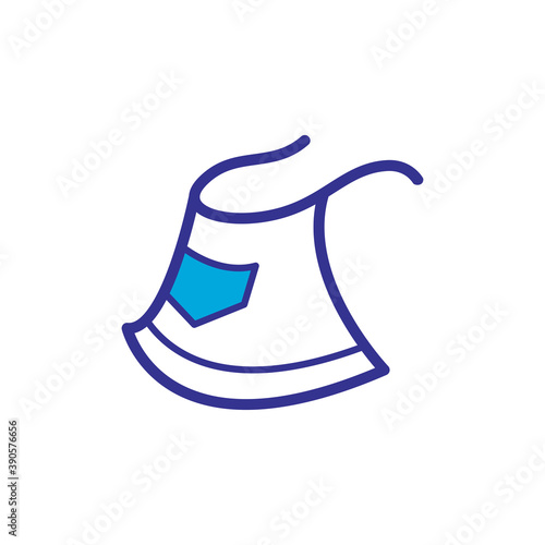 apron icon vector design trendy