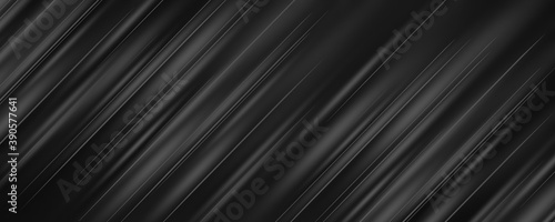 Abstract gray background with light diagonal lines. Speed motion design. Dynamic sport texture. Technology stream illustration 