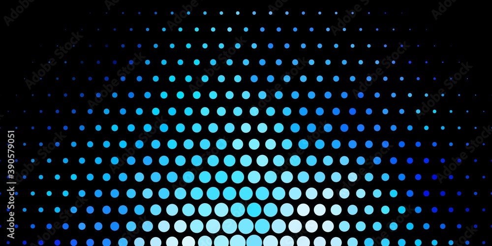 Dark BLUE vector template with circles. Dark BLUE vector template with circles.