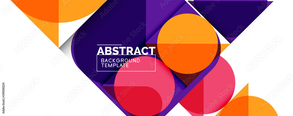 Simple circles and triangles abstract background. Vector illustration for covers, banners, flyers and posters and other designs Simple circles and triangles abstract background. Vector illustration for covers, banners, flyers and posters and other designs