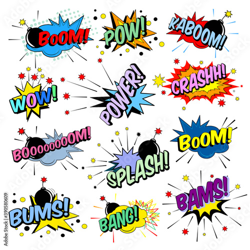  Funny cartoon superhero elements