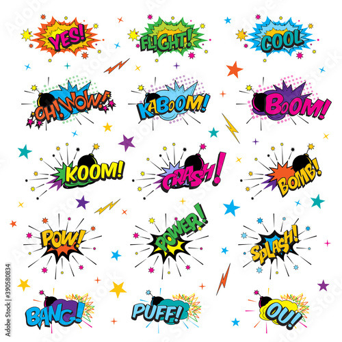  Funny cartoon superhero elements