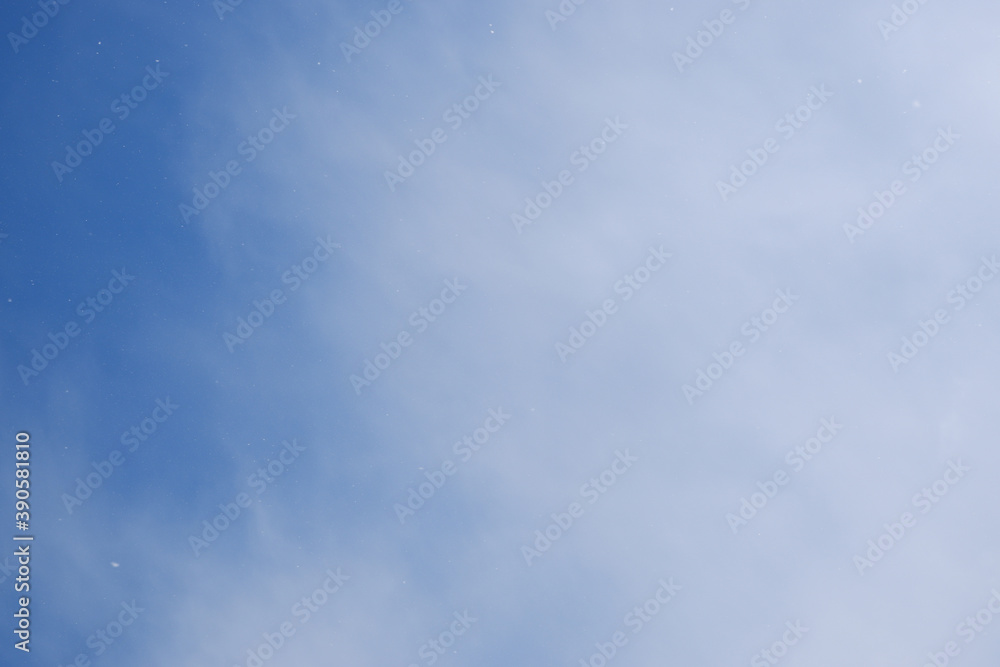 Fototapeta premium blue sky is covered by white clouds