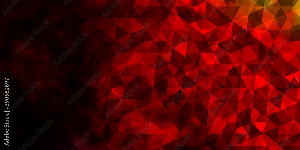 Dark Pink, Yellow vector background with polygonal style. Dark Pink, Yellow vector background with polygonal style.