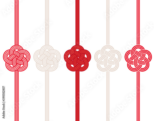 水引　梅結び　縦セット