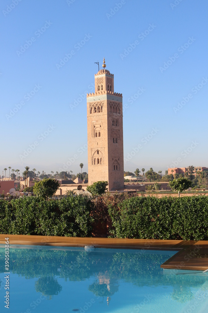 Fototapeta premium Koutoubia Mosquée à Marrakech