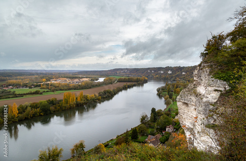Tableau sur toile Les Andelys est la ville de Richard Coeur de Lion