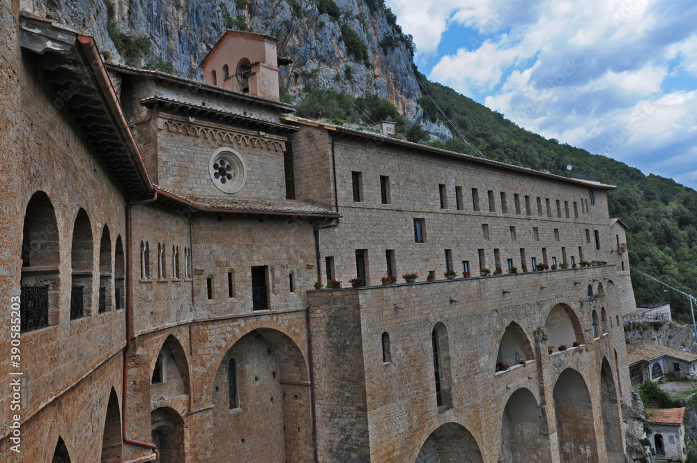 Subiaco, il monastero del Sacro Speco di San Benedetto