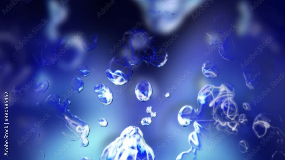 Animated Blue Background Concept Animated Blue Background Concept