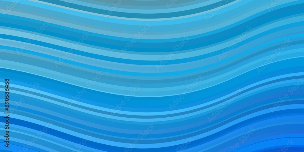 Light BLUE vector background with curves. Light BLUE vector background with curves.