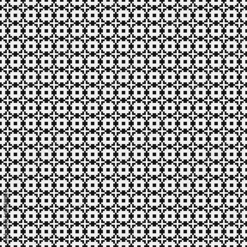 Abstract Cross Pattern Dots Logo generative computational art illustration