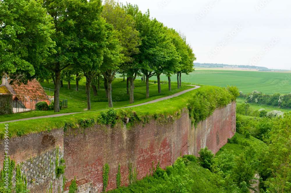 The Vauban fortifications at Montreuil, Northern France