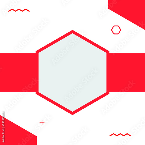 Social media post background, banner promotion template for ads