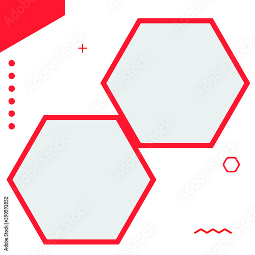 Social media post background, banner promotion template for ads