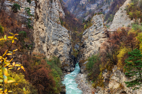 Digora Gorge in North Ossetia-Alania republic