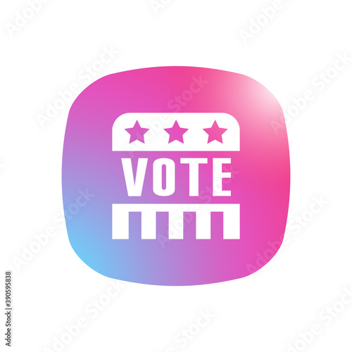 Vote - Mobile App Icon