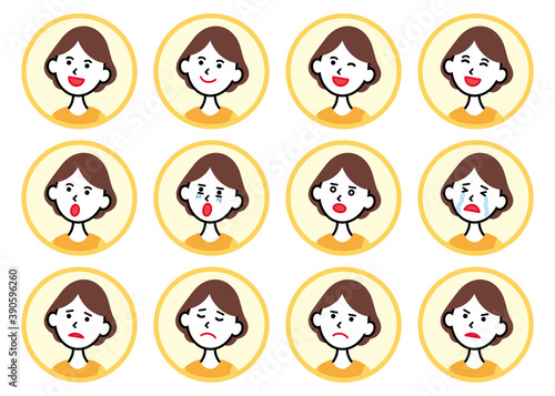 丸アイコン_30代女性