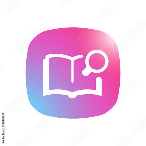 Wallpaper Mural Search Book - Mobile App Icon Torontodigital.ca