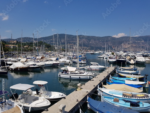 boats in marina