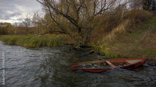 fishing in the river