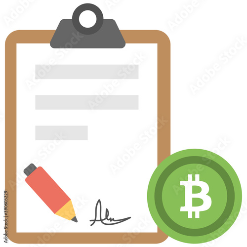 
Self-executing contractual states, smart contracts 
