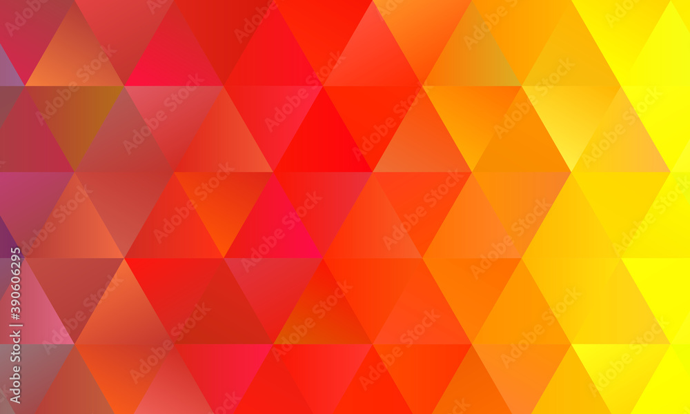 Positive Orange and yellow polygonal background, digitally created Positive Orange and yellow polygonal background, digitally created