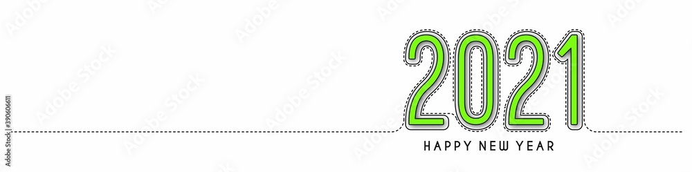 Happy New Year 2021 Text Typography Design Patter, Vector illustration. Happy New Year 2021 Text Typography Design Patter, Vector illustration.