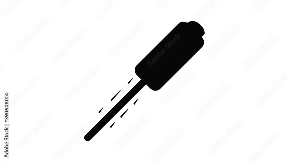 Thermometer icon animation. Motion set of best icons and then each objects is shown separately Thermometer icon animation. Motion set of best icons and then each objects is shown separately