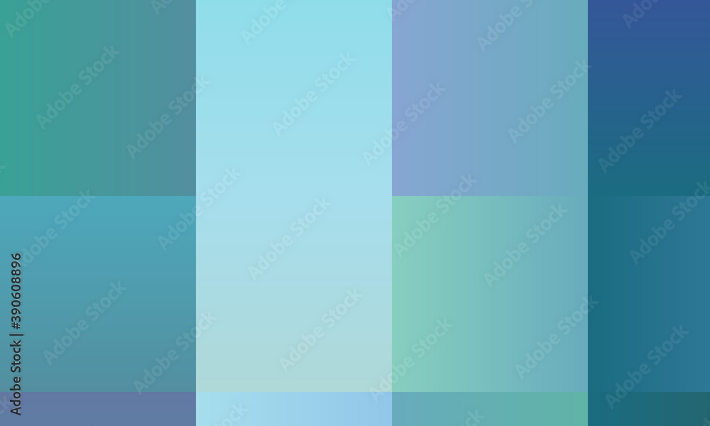 Original aqua polygonal background, digitally created
