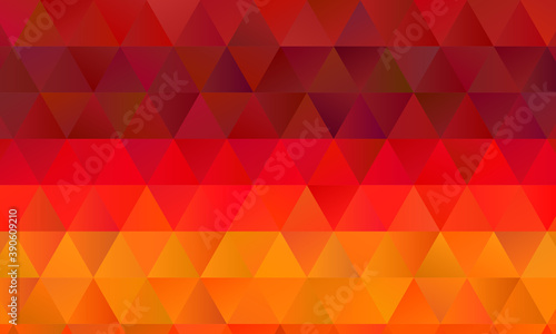 Red and orange polygonal abstract background. Great illustration for your needs.