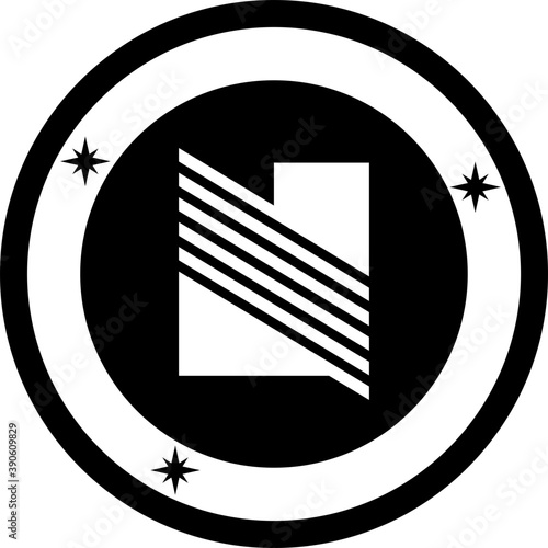 
Decentralized Lending on Ethereum Network, solid icon design
