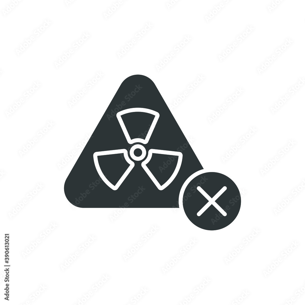 No chemical risk icon. Organic food, no additives, no preservatives. prohibition of chemical additives. Solid or glyph pictogram style for food. Vector illustration. Design on white background. EPS 10 No chemical risk icon. Organic food, no additives, no preservatives. prohibition of chemical additives. Solid or glyph pictogram style for food. Vector illustration. Design on white background. EPS 10