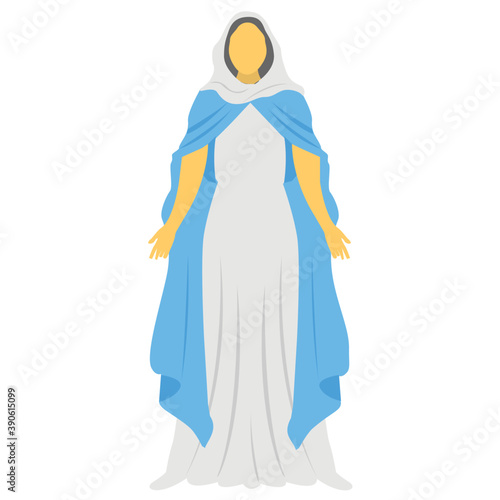 
 Jesus christ’s avatar is showing the celebrations of feast of the immaculate conception  
