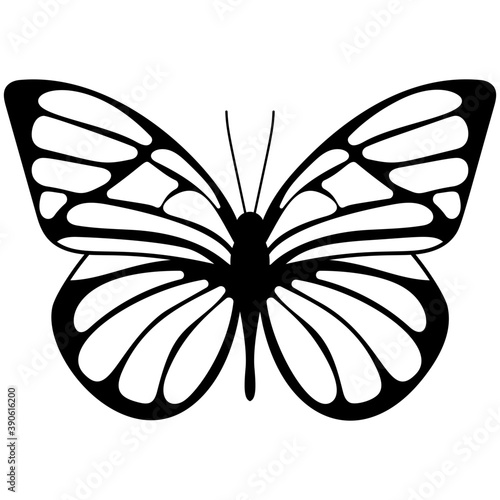 
Brown colored Swallowtail butterfly flat icon image
