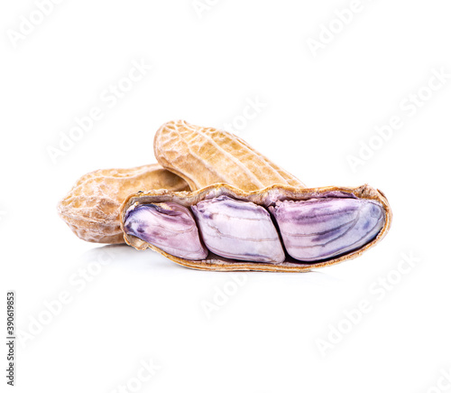 Penuts isolated on a white background photo