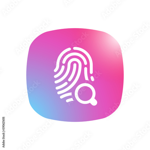 Search Biometircs - Mobile App Icon
