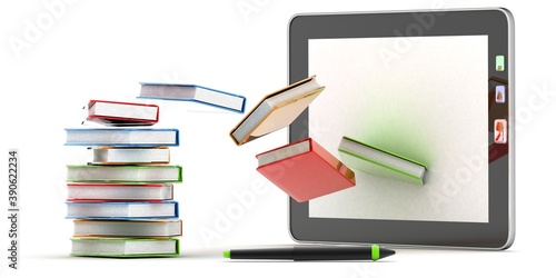 books , Tablet computer