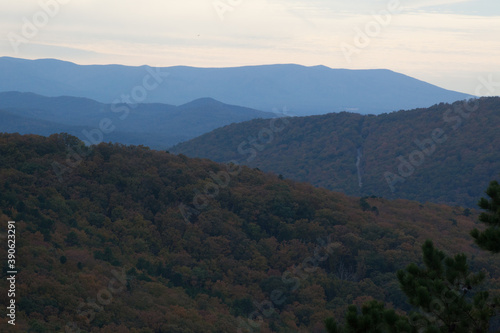 Mountains in the distance