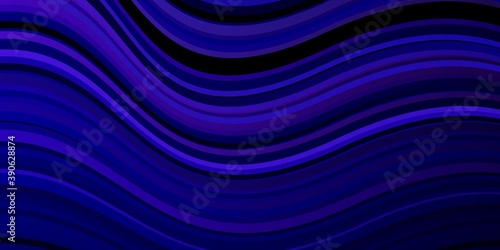 Dark BLUE vector layout with circular arc.
