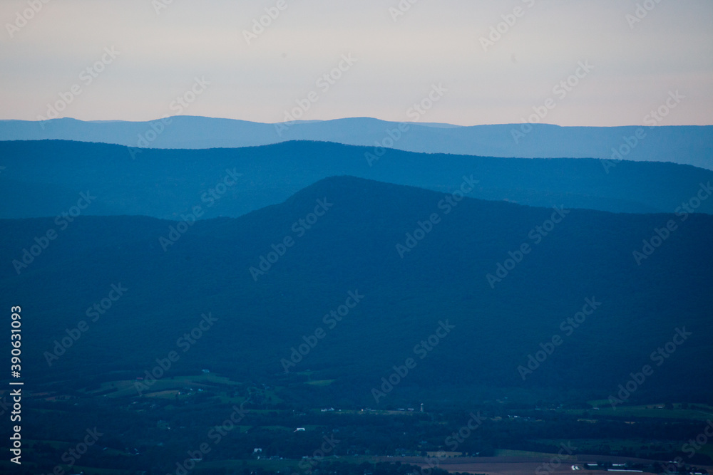 Mountains in the distance