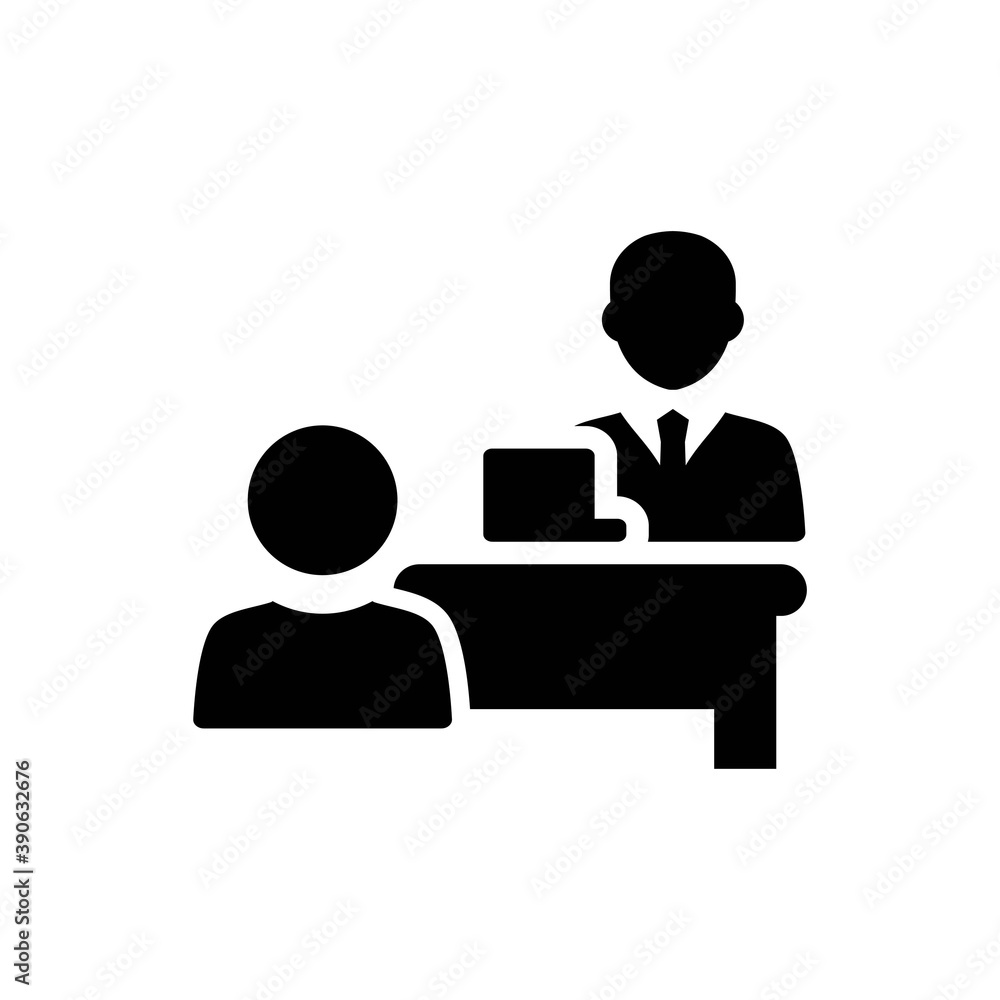 Business interview icon Business interview icon