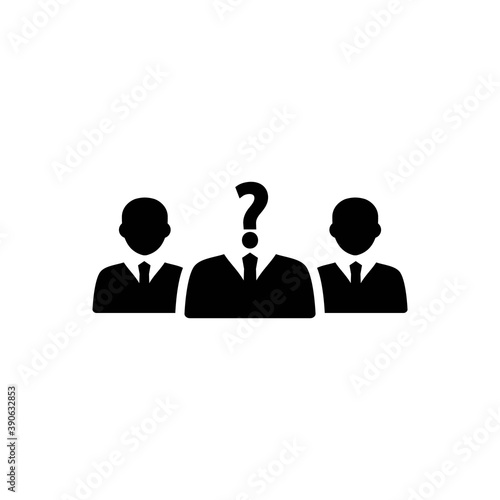 Business think icon